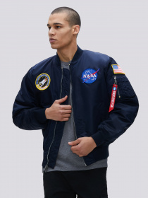 Бомбер Alpha Industries NASA MA-1 модель MJM21093C1_410 Фото
