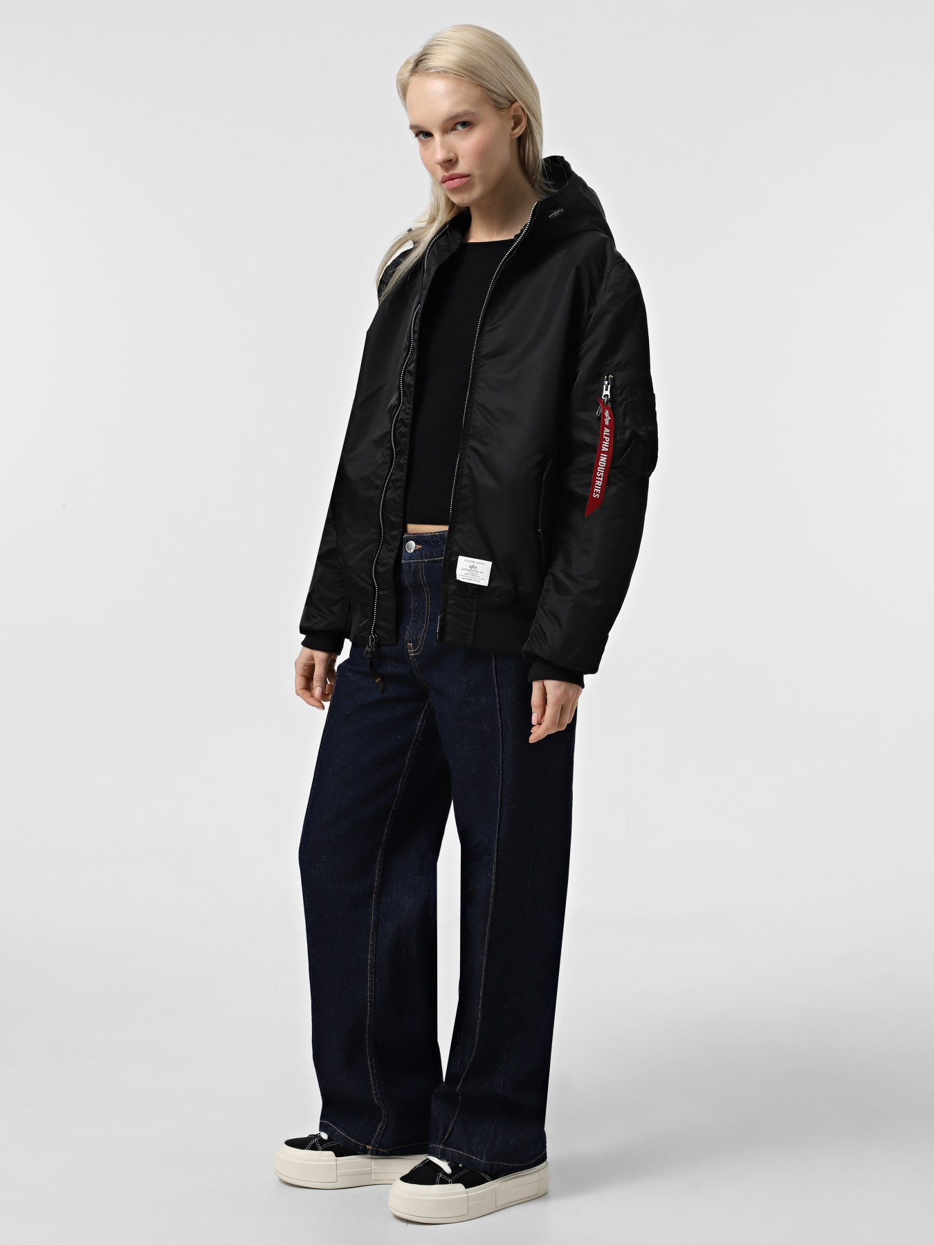 Бомбер Alpha Industries L-2b Hooded Gen II модель UJL52000C1_001 Фото