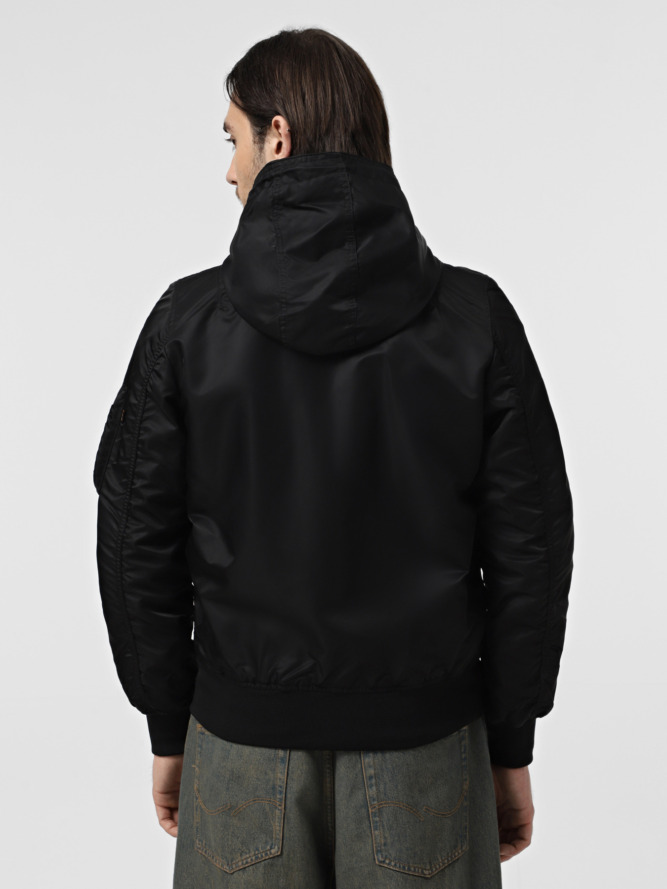 Бомбер Alpha Industries L-2b Hooded Gen II модель UJL52000C1_001 Фото