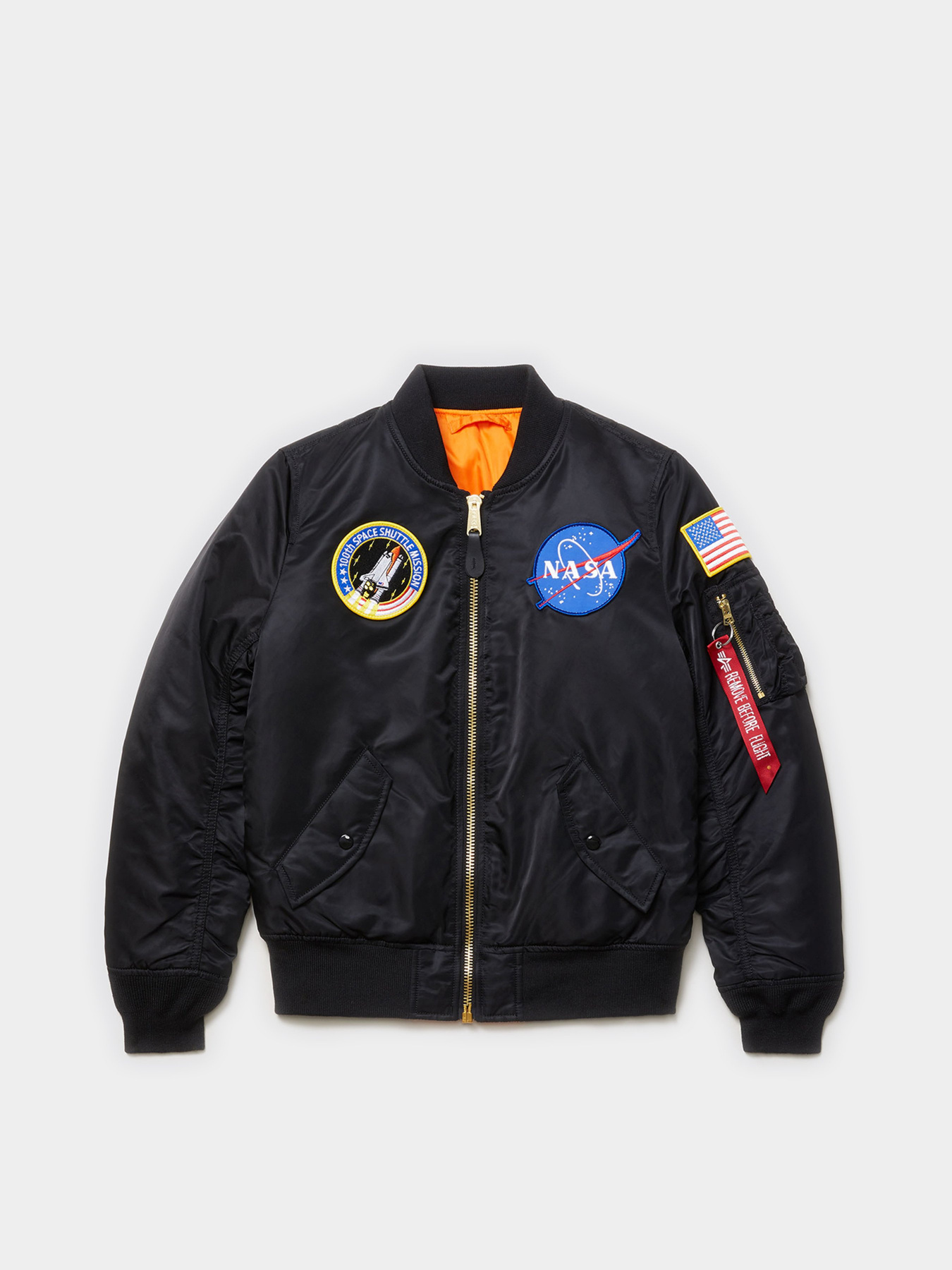 Бомбер Alpha Industries MA-1 NASA W модель WJM49501C1_001 Фото