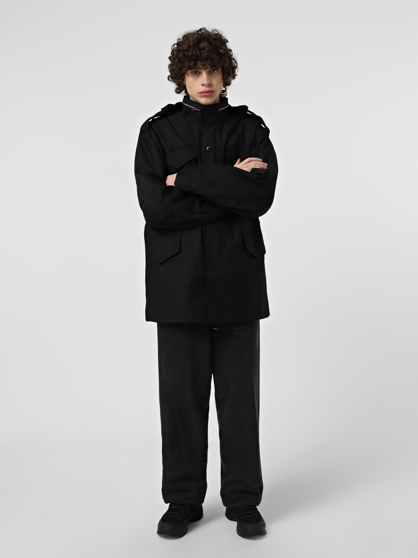 Демисезонная куртка Alpha Industries M-65 HERITAGE модель MJM24000C1_001 Фото