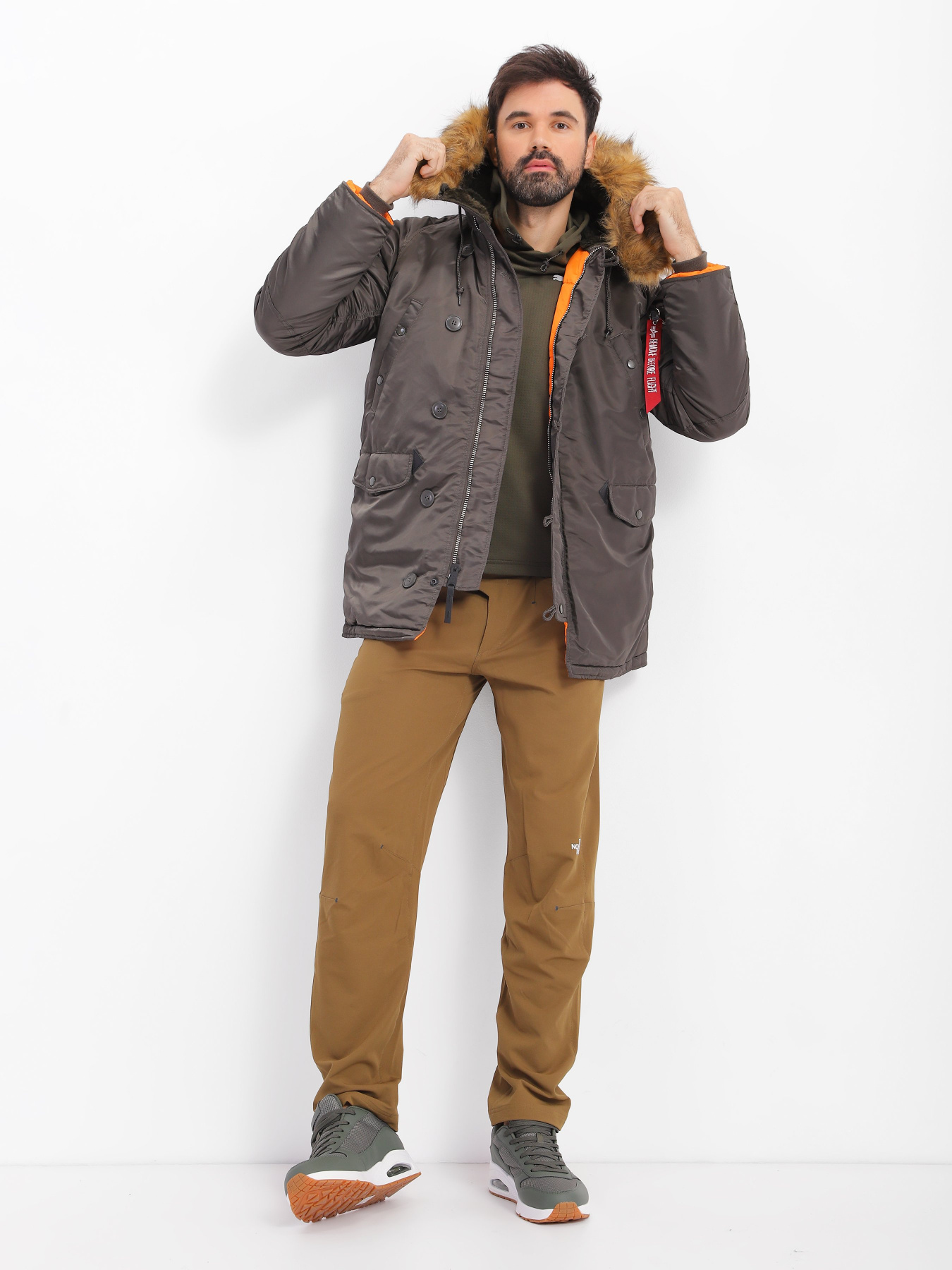 Парка Alpha Industries Slim Fit N-3B модель MJN31211C1_025 Фото