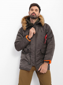 Парка Alpha Industries Slim Fit N-3B модель MJN31211C1_025 Фото