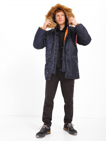 Парка Alpha Industries N-3В Slim Fit модель MJN31211C1_410 Фото