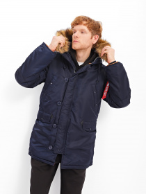 Парка Alpha Industries N-3В Slim Fit модель MJN31211C1_410 Фото