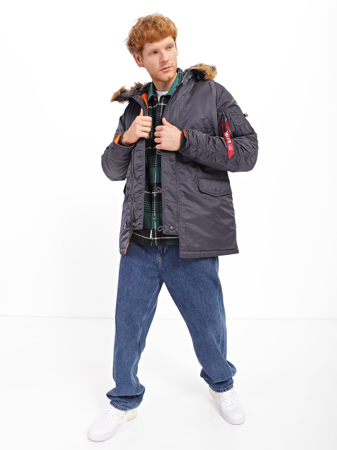 Парка Alpha Industries N-3В Slim Fit модель MJN31211C1_420 Фото