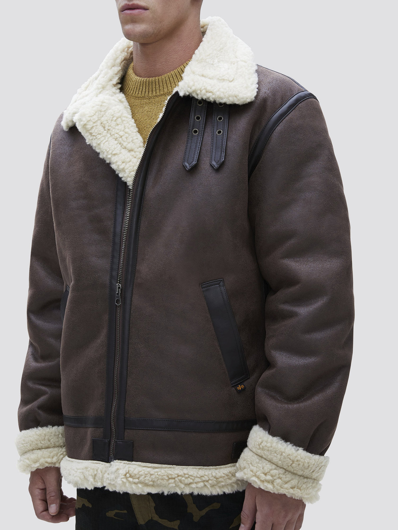 Дубленка Alpha Industries B-3 SHERPA MOD модель MLB49500C1_208 Фото