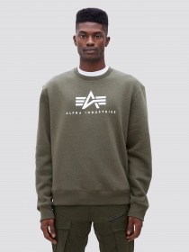 Світшот Alpha Industries BASIC LOGO CREWNECK модель UFB49001C1_303 Фото