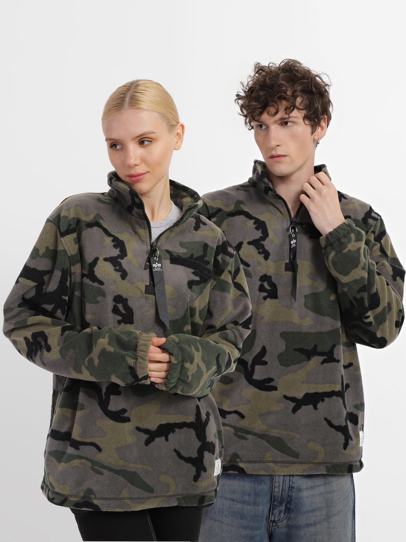 Кофта Alpha Industries QUARTER ZIP модель UJQ51500C1_961 Фото