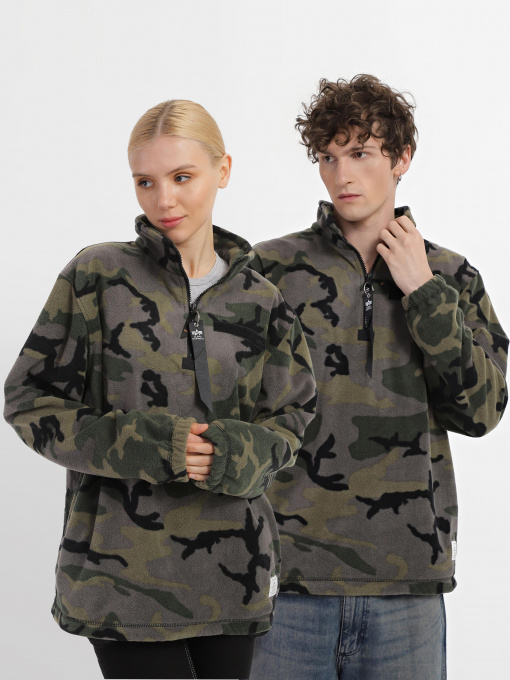 Кофта Alpha Industries QUARTER ZIP модель UJQ51500C1_961 Фото