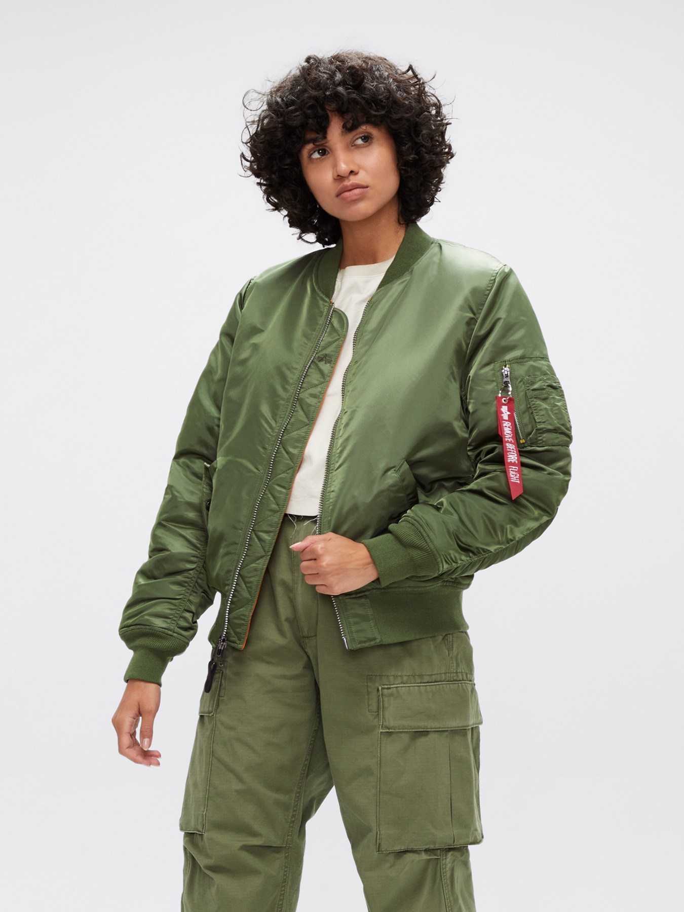 Бомбер Alpha Industries MA-1 модель WJM44500C1_310 Фото