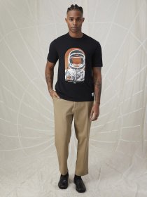 Футболка Alpha Industries NASA Moon модель ETN53001C1_003 Фото