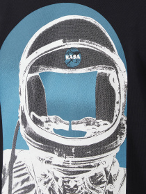 Футболка Alpha Industries NASA Moon модель ETN53001C1_057 Фото