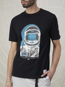 Футболка Alpha Industries NASA Moon модель ETN53001C1_057 Футболка Alpha Industries NASA Moon модель ETN53001C1_057 Фото