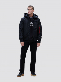 Бомбер Alpha Industries MA-1 HOODED RIB модель MJM49501C1_001 Фото