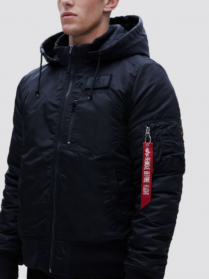 Бомбер Alpha Industries MA-1 HOODED RIB модель MJM49501C1_001 — фото 3 - INTERTOP