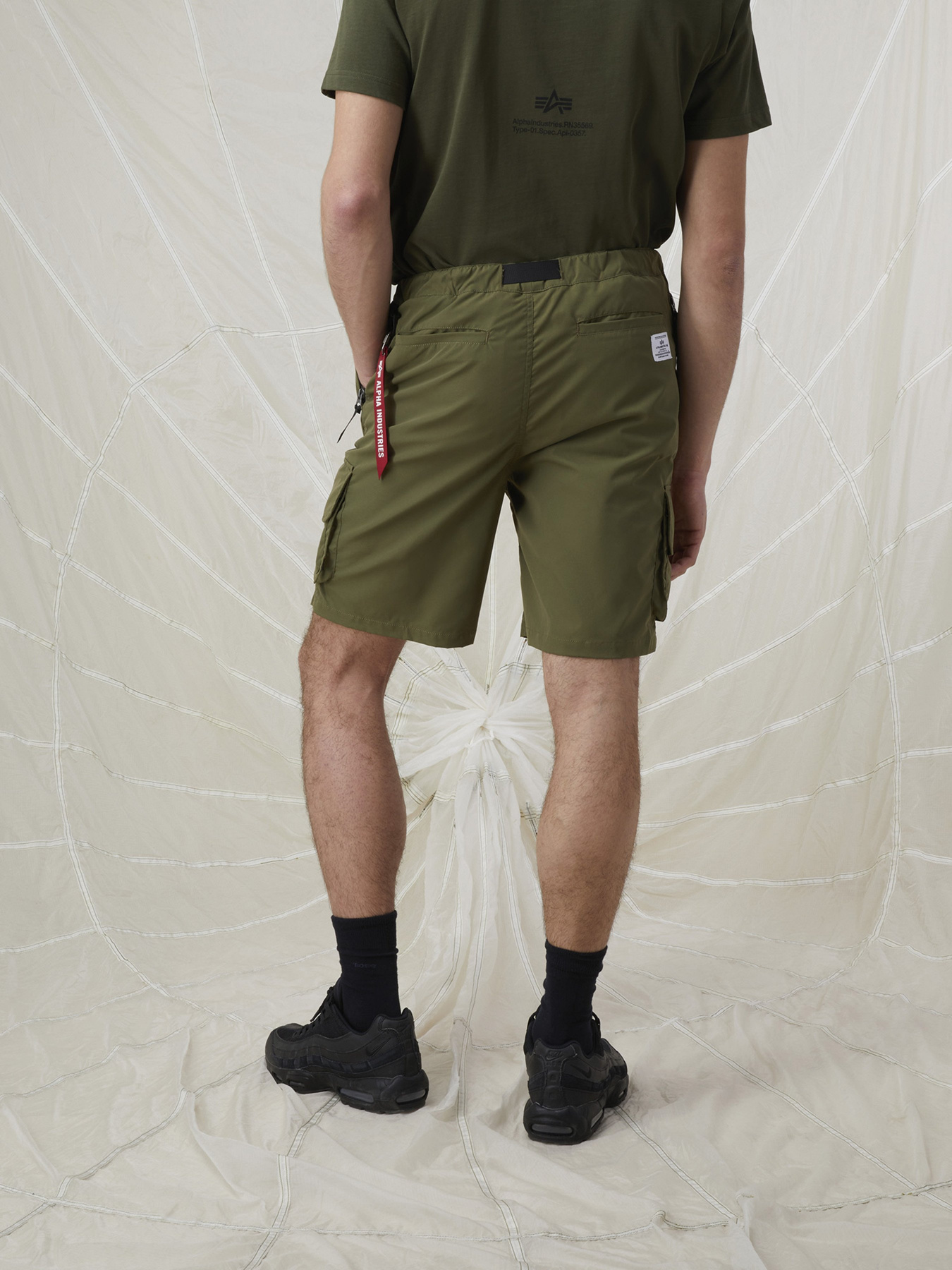 Шорты Alpha Industries Belted Cargo модель MBB53001C1_359 Фото