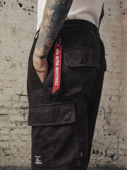 Джогери Alpha Industries Cotton Jogger модель MBC52500C1_001 — фото 4 - INTERTOP