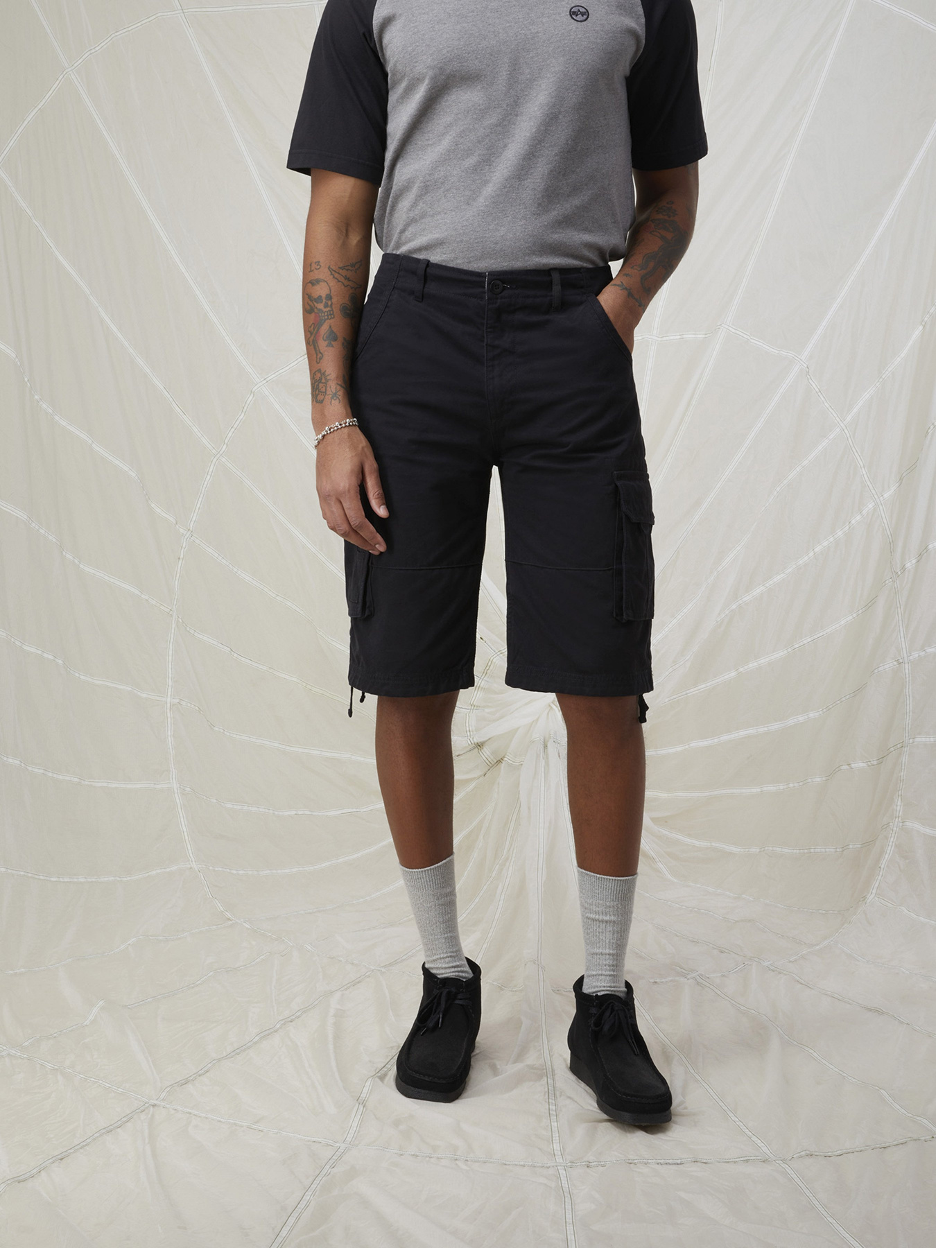 Шорты Alpha Industries Jet модель MBJ53000C1_001 Фото