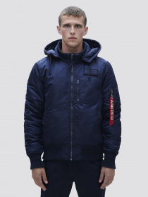 Бомбер Alpha Industries MA-1 HOODED RIB модель MJM49501C1_410 Фото