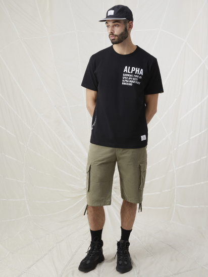 Футболка Alpha Industries Graphic Tee модель MTA53000C1_001 — фото 3 - INTERTOP