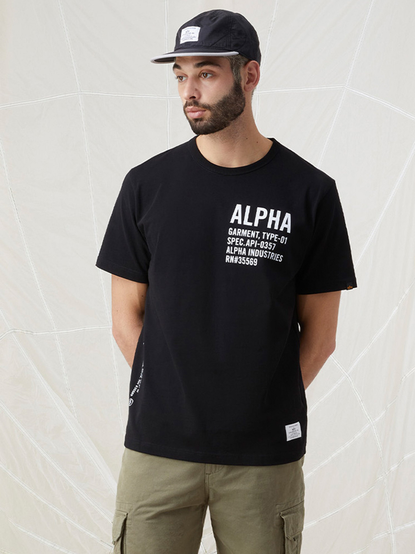 Футболка Alpha Industries Graphic Tee модель MTA53000C1_001 Фото
