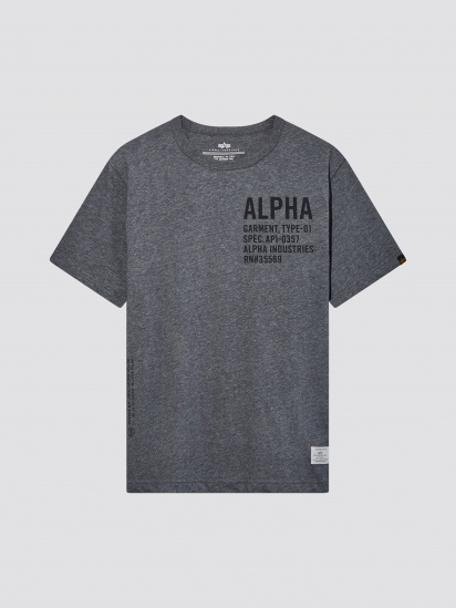 Футболка Alpha Industries Graphic Tee модель MTA53000C1_068 — фото 4 - INTERTOP