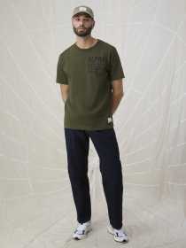 Футболка Alpha Industries Graphic Tee модель MTA53000C1_303 Фото