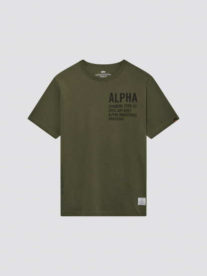 Футболка Alpha Industries Graphic Tee модель MTA53000C1_303 — фото 4 - INTERTOP