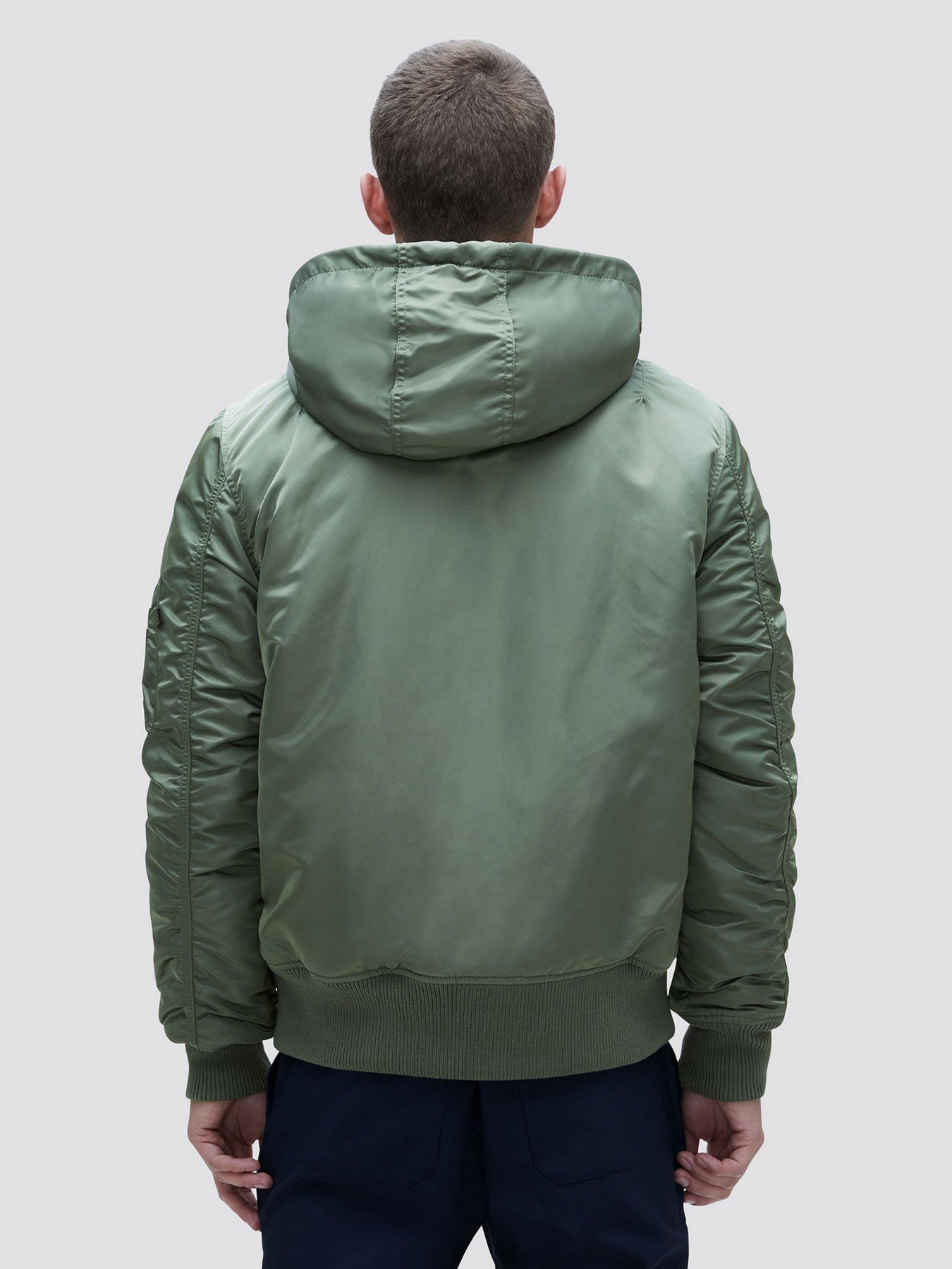 Бомбер Alpha Industries MA-1 HOODED RIB модель MJM49501C1_310 Фото