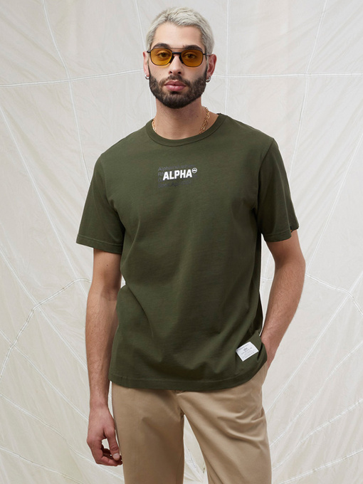 Футболка Alpha Industries модель MTA53001C1_303 Фото