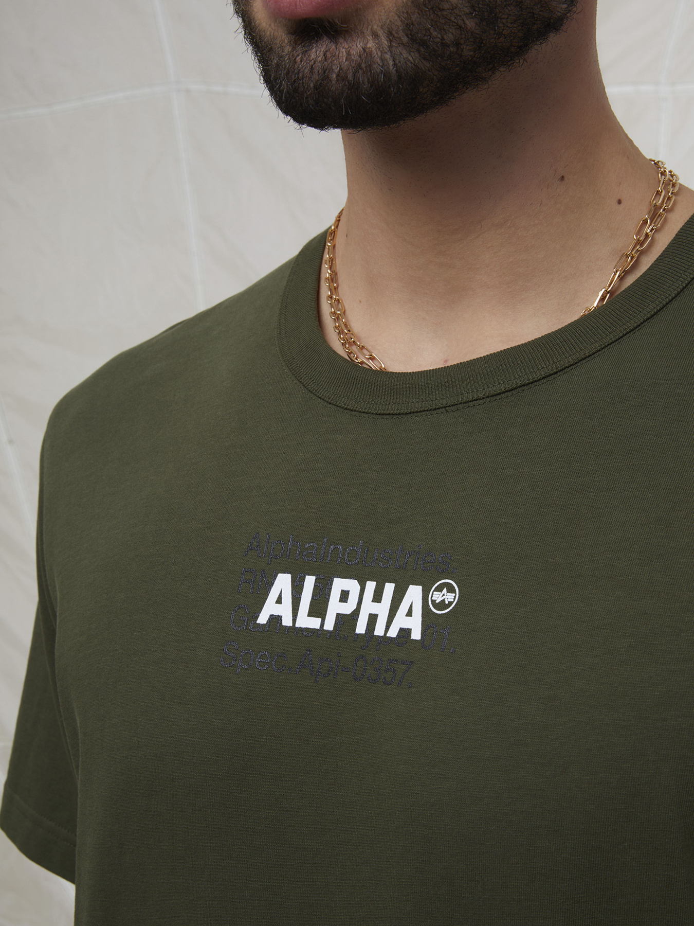 Футболка Alpha Industries модель MTA53001C1_303 Фото