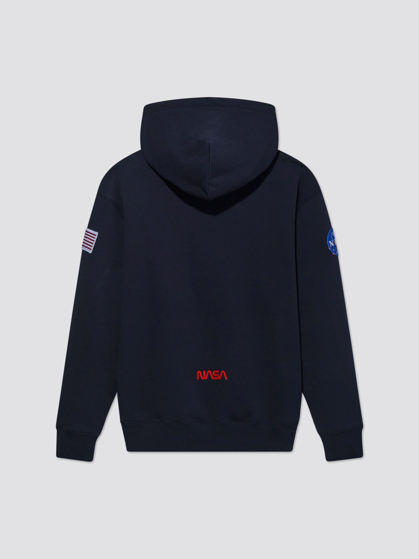 Худи Alpha Industries Nasa Worm Logo модель USN53000C1_410 Фото