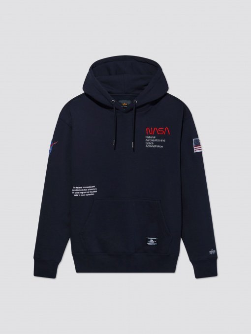 Худі Alpha Industries Nasa Worm Logo модель USN53000C1_410 Фото
