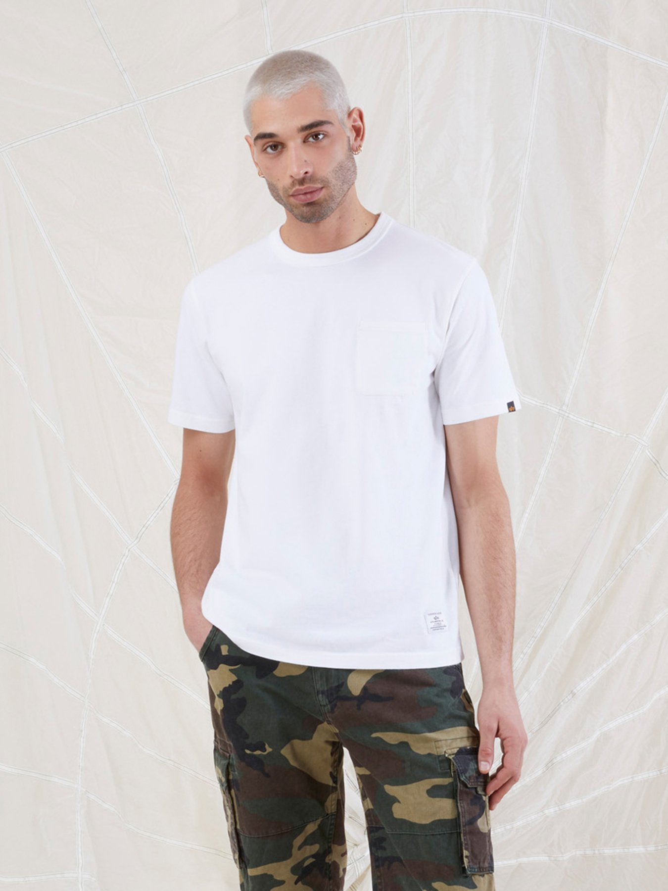 Футболка Alpha Industries модель UTE51501PK_100 Фото