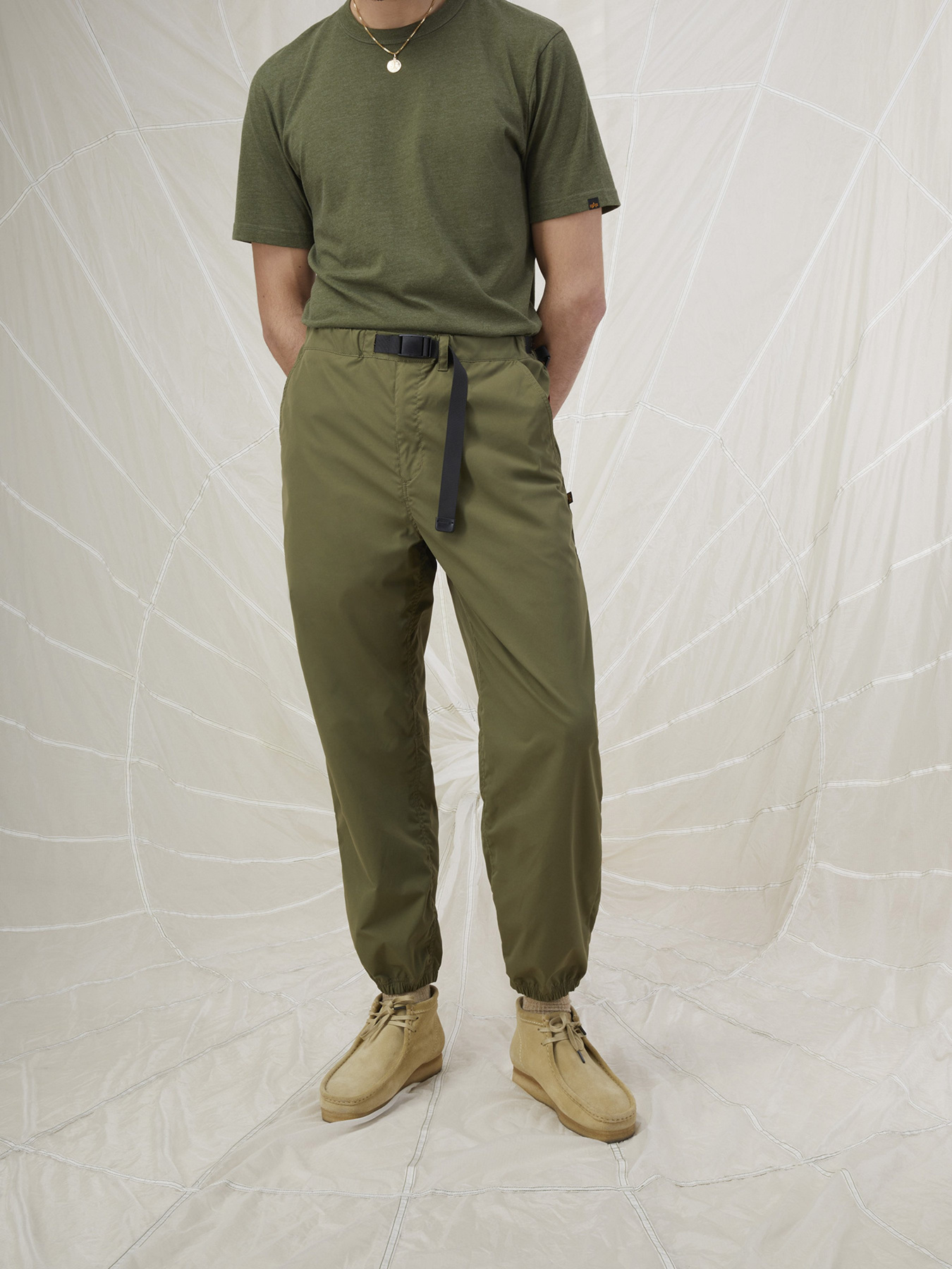 Джоггеры Alpha Industries Belted Jogger модель MBB53000C1_359 Фото