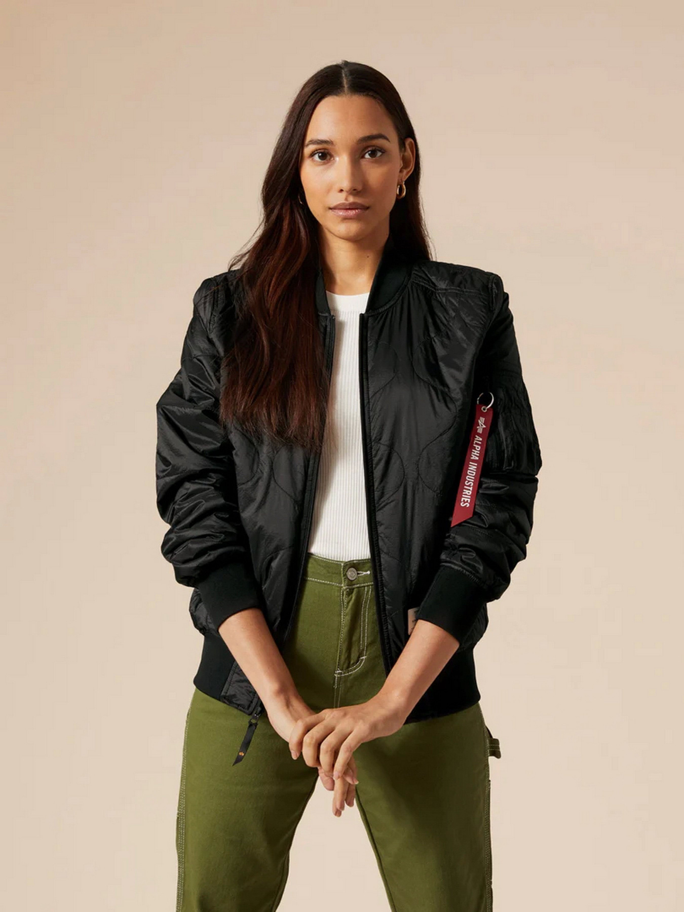 Бомбер Alpha Industries L-2B Quilted модель UJQ52000C1_001 Фото