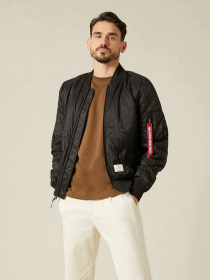 Бомбер Alpha Industries L-2B Quilted модель UJQ52000C1_001 Фото