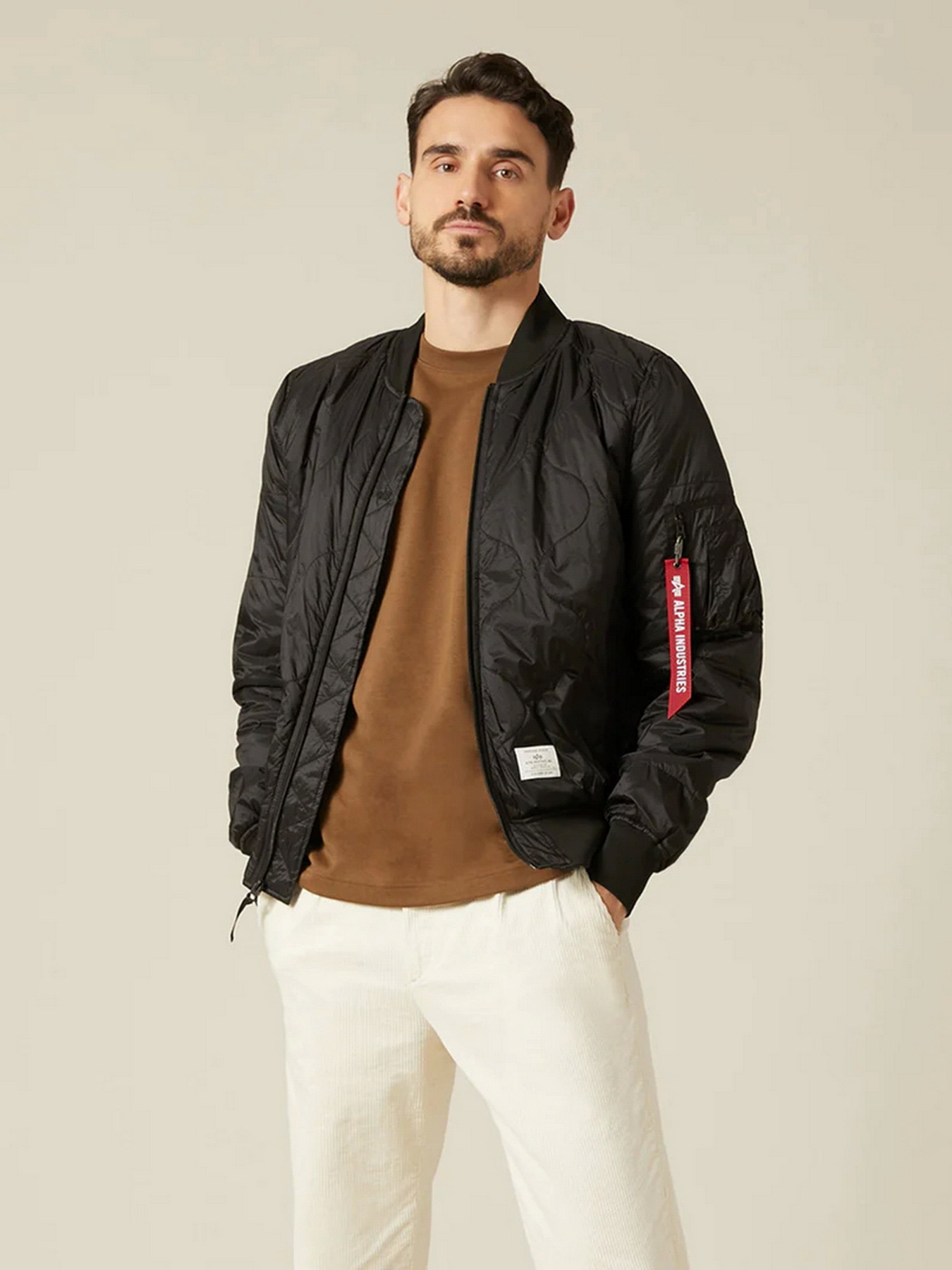 Бомбер Alpha Industries L-2B Quilted модель UJQ52000C1_001 Фото