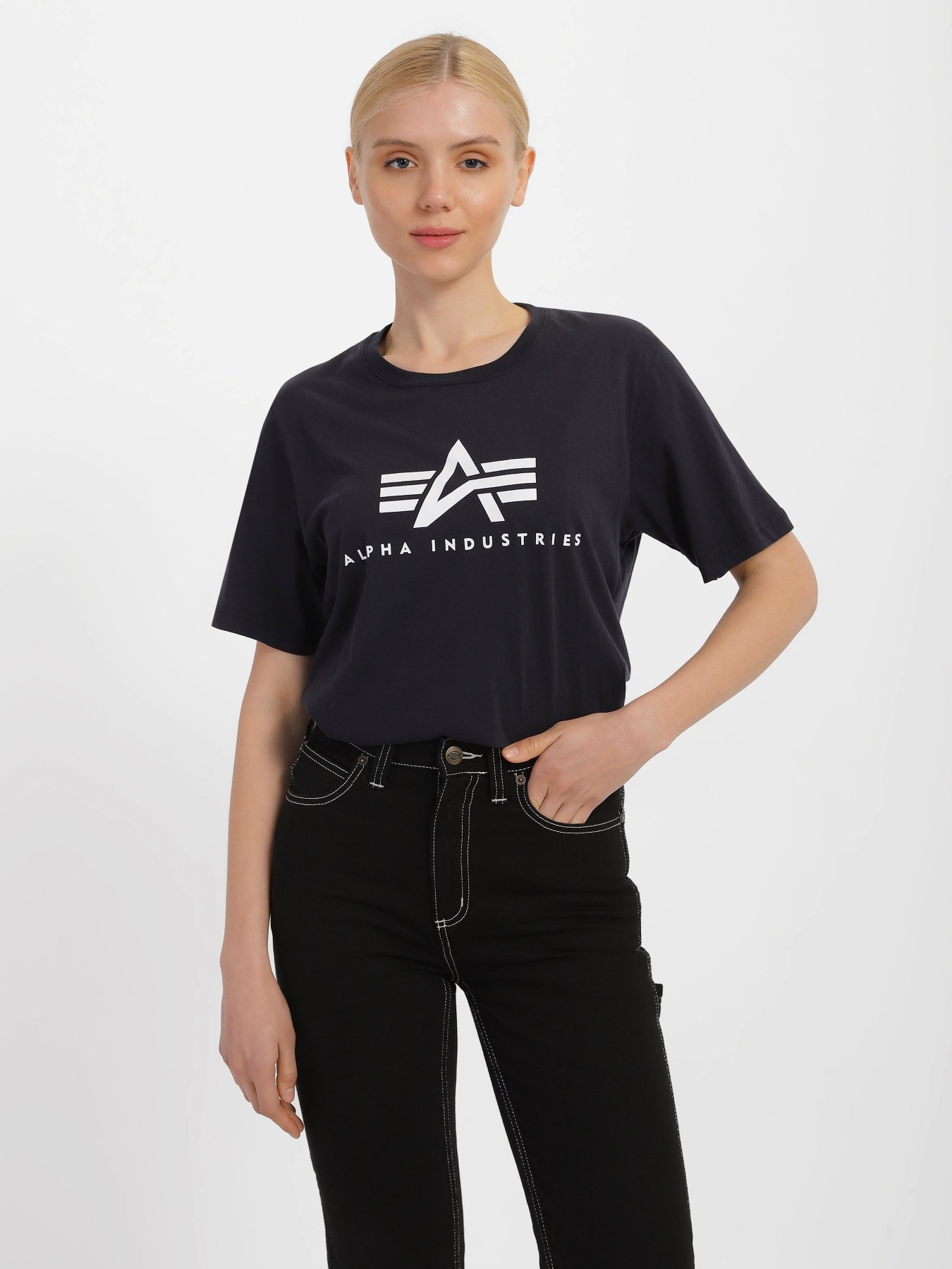 Футболка Alpha Industries модель UTB49000G1_410 Фото