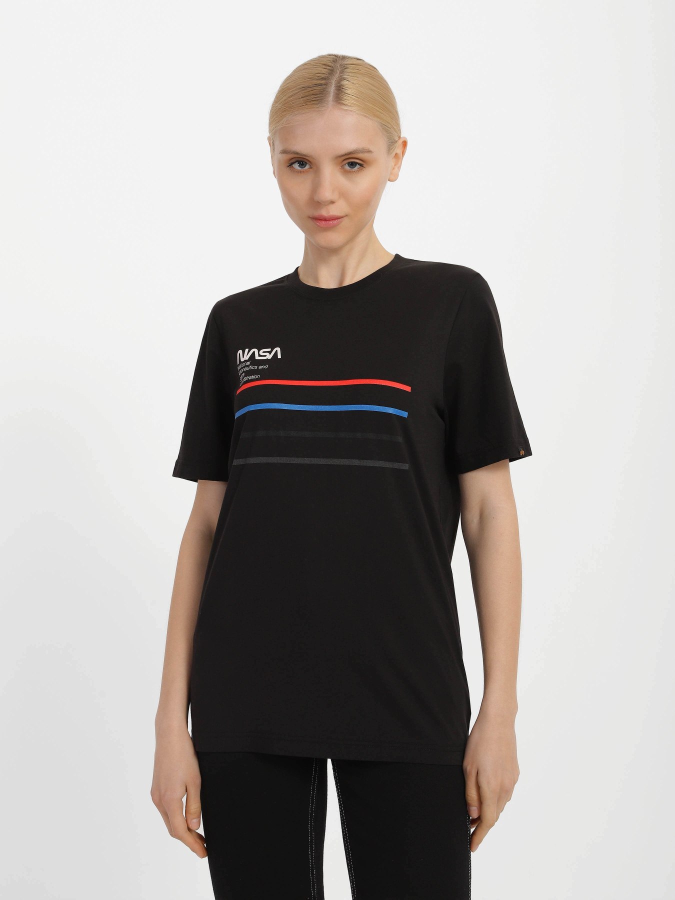 Футболка Alpha Industries NASA Line Tee модель UTN50502C1_001 Фото