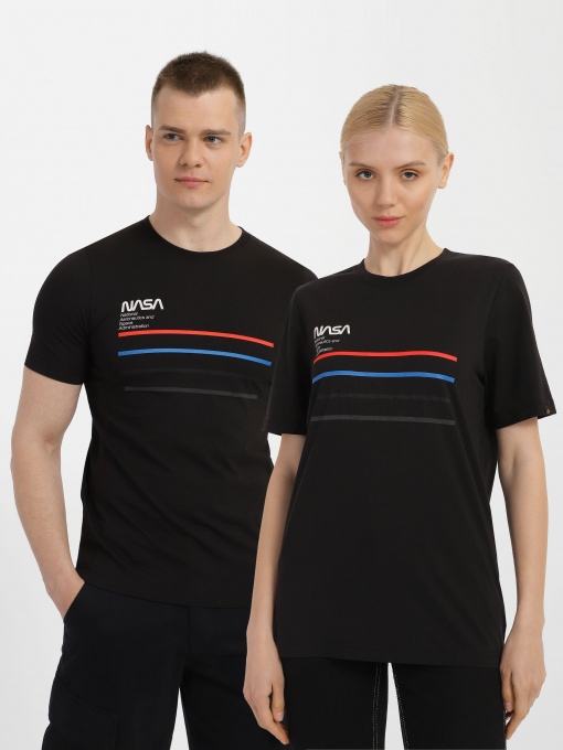 Футболка Alpha Industries NASA Line Tee модель UTN50502C1_001 Фото