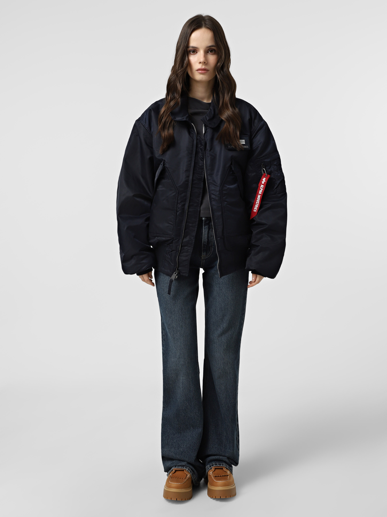 Бомбер Alpha Industries CWU 45/P Flight Jacket модель MJC22000C1_410 Фото