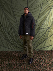 Зимняя куртка Alpha Industries Hooded Puffer Jacket модель MJH52500C1_001 Фото