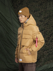 Зимова куртка Alpha Industries Hooded Puffer Jacket модель MJH52500C1_219 Зимова куртка Alpha Industries Hooded Puffer Jacket модель MJH52500C1_219 Фото