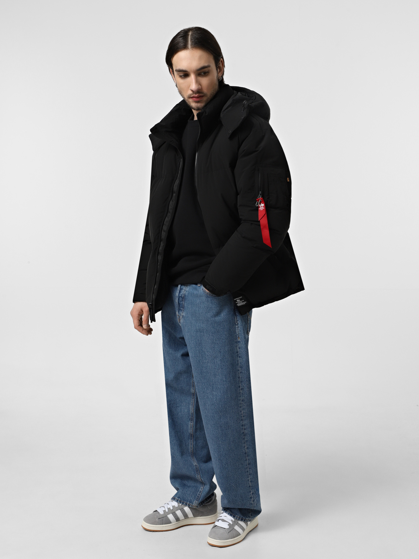 Пуховик Alpha Industries Puffer Parka модель MJH53500C1_001 Фото