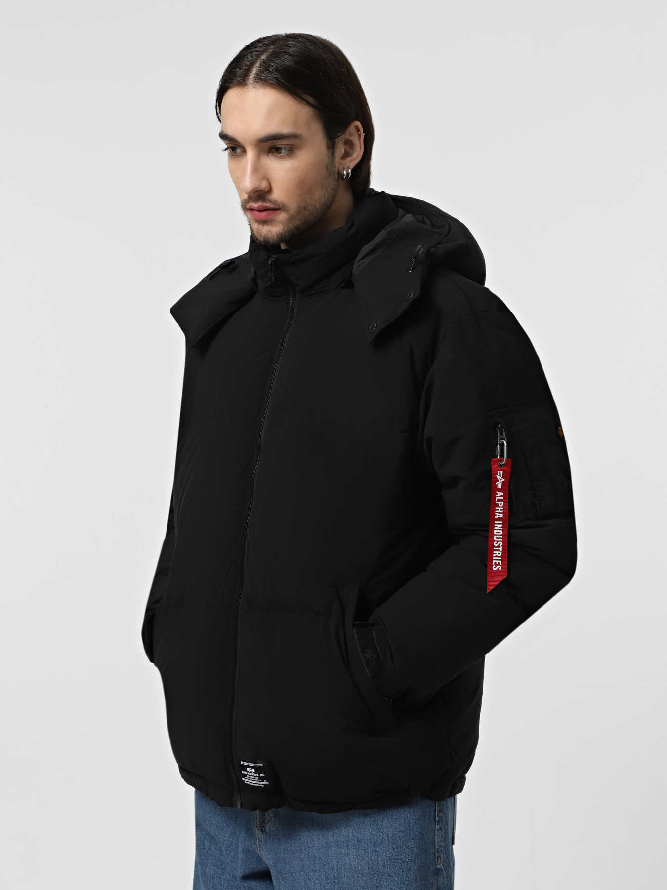 Пуховик Alpha Industries Puffer Parka модель MJH53500C1_001 Фото
