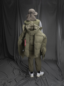 Пуховик Alpha Industries Long Puffer Parka модель MJL53500C1_359 Фото