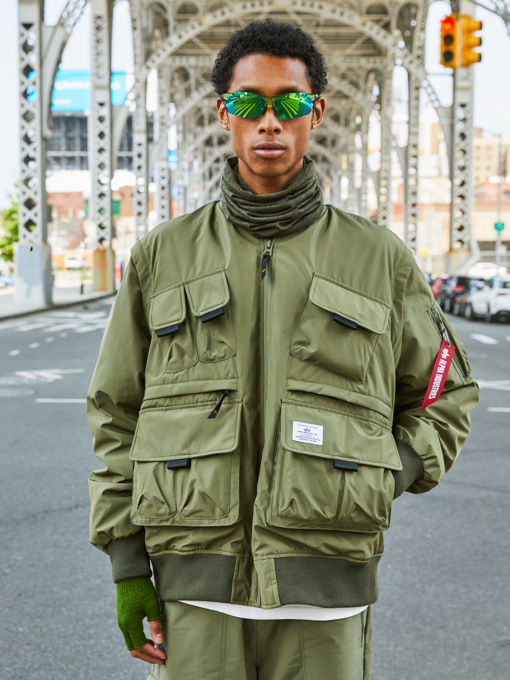 Бомбер Alpha Industries Multi Pocket модель MJM53501C1_359 Фото