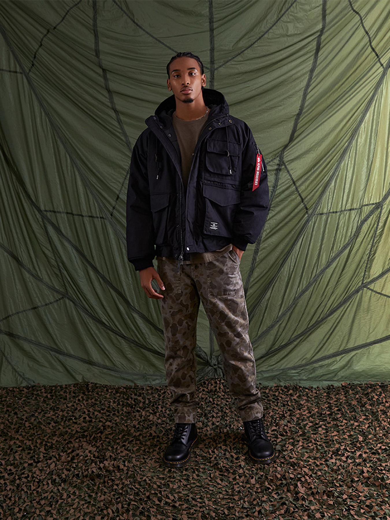 Бомбер Alpha Industries MA-1 модель MJM53502C1_001 Фото